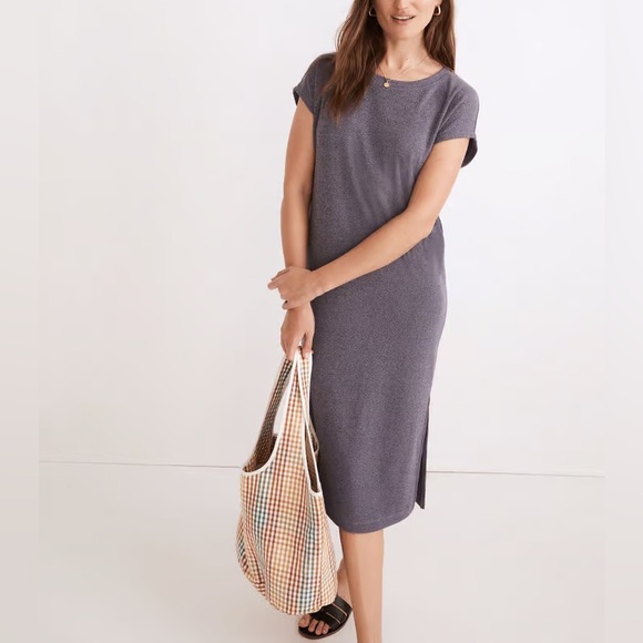 madewell ribbed shoulder tee dress Madewell | Dresses | Madewell Ribbed Shoulder Tee Dress
